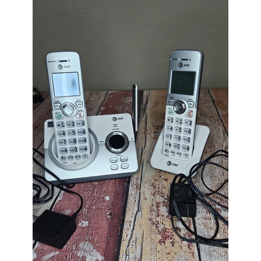 AT&T EL52219 2 Handset Cordless Answering System with Caller ID Call Waiting